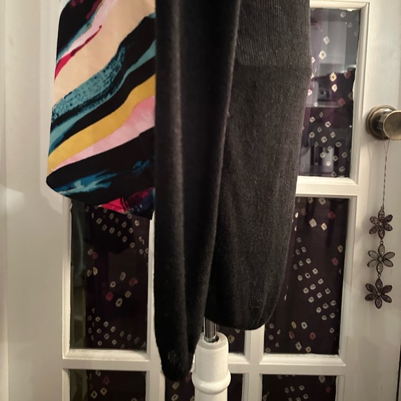 Artist brush stroke long sleeve top - Picture 3 of 7